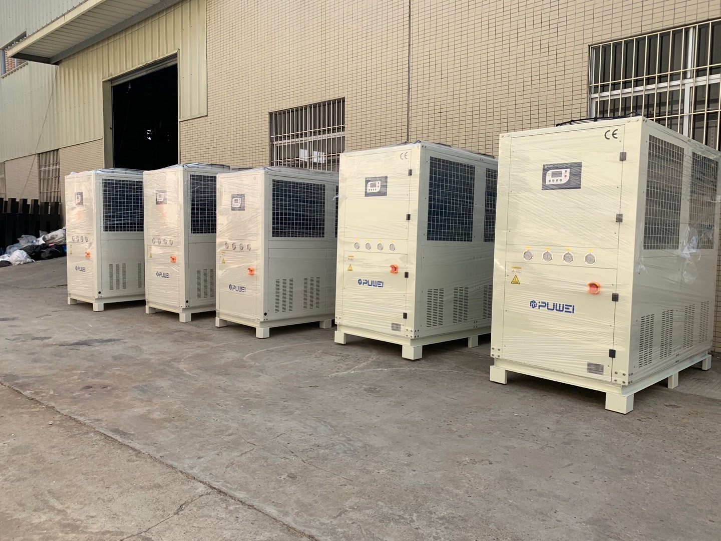 工業冷水機斷水毛病修理